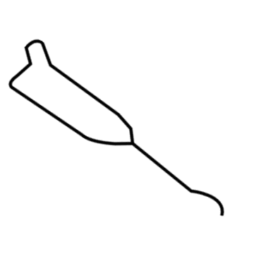 Chevy 11569746 Upper Quarter Trim Retainer