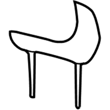 Cadillac 12473309 Headrest Pad