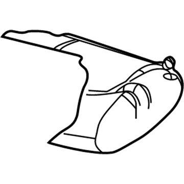 Cadillac 12473281 Seat Cushion Pad