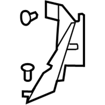 Cadillac 25825007 Baffle