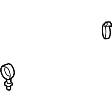 Cadillac 11517143 Upper Hose Clamp