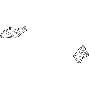 GM 20908131 Extension Panel, Rear Driver Side GM 20908131 Extension Panel, Rear Driver Side