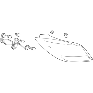 Buick Tail Light - 39024208