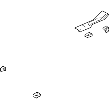 Cadillac 25874603 Sill Plate