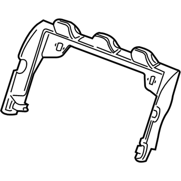 GM 19293240 Seat Back Panel, Rear Driver Side