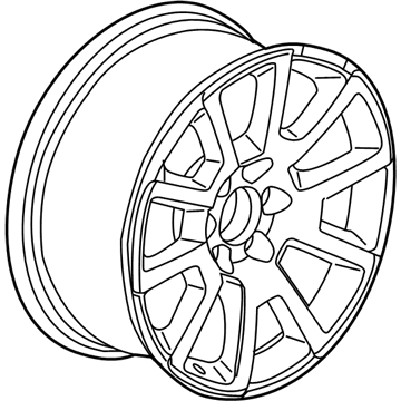 GMC Sierra 1500 Spare Wheel - 23287090