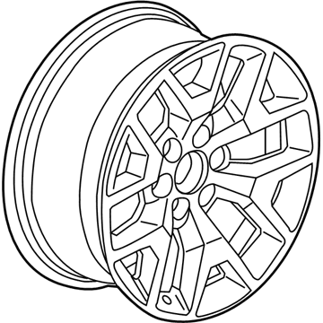 GMC Sierra 1500 Spare Wheel - 22837233