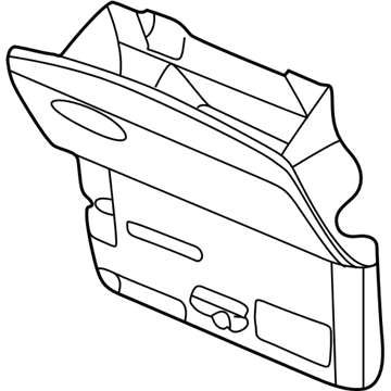 GM 15109779 Glove Box Door