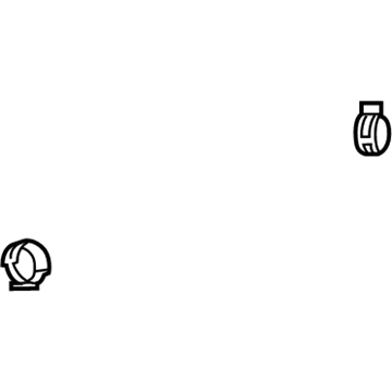 Buick 90572593 Reservoir Hose Clamp