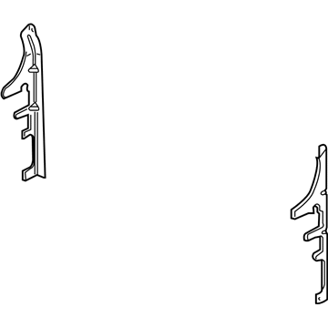 Pontiac 22705986 Side Baffle
