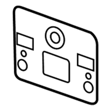 GM 12775943 Reinforcement Plate
