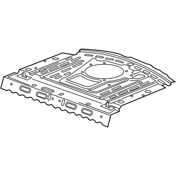 GM 23200016 Package Tray, Rear GM 23200016 Package Tray, Rear