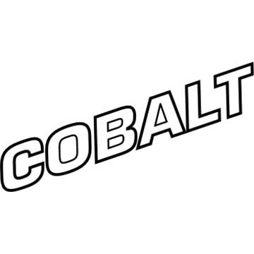 2009 Chevy Cobalt Emblem - 15844047