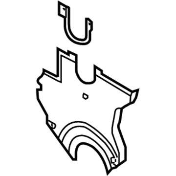 Chevy Aveo5 Timing Cover - 96350674