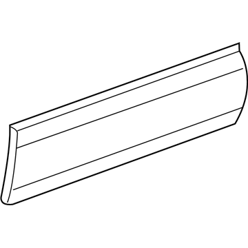 Cadillac Escalade EXT Door Moldings - 88935290