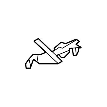 GM 84680310 Upper Baffle, Driver Side