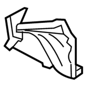 Chevy 22755117 Tail Lamp Pocket