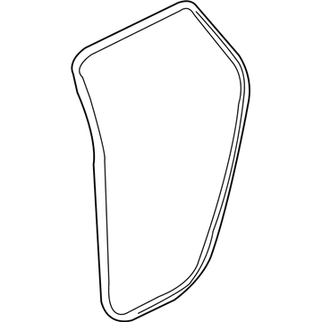 Pontiac 15946143 Rear Weatherstrip