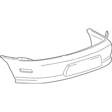 1996 Pontiac Sunfire Bumper - 22597561