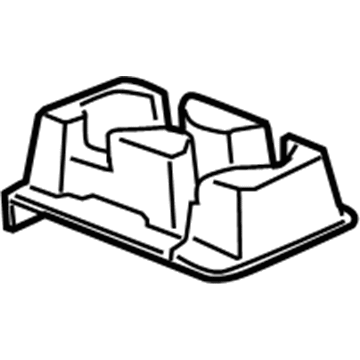 GMC 15914573 Rear Cupholder