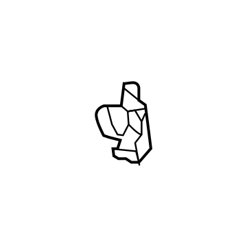 GM 23407682 Uniside Assembly Filler, Front Lower Outer Driver Side GM 23407682 Uniside Assembly Filler, Front Lower Outer Driver Side