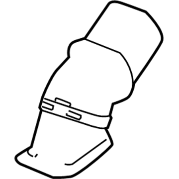 Cadillac SRX Air Hose - 15913320