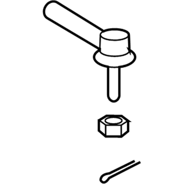 Pontiac Tie Rod - 19184334