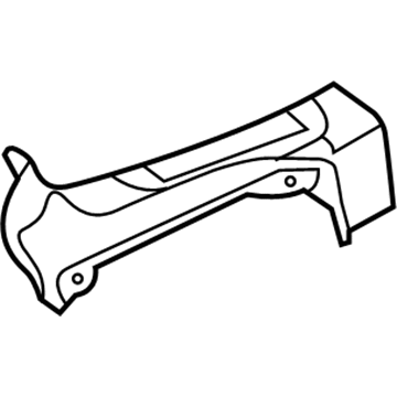 Chevy 95999811 Rear Sill Plate