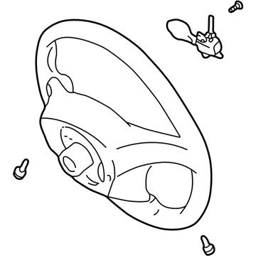 Pontiac Vibe Steering Wheel - 88974275