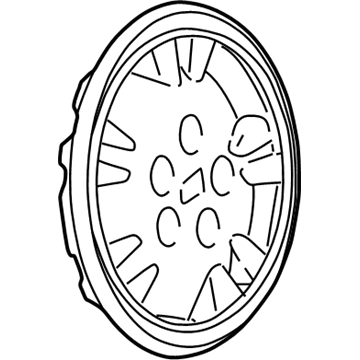 Buick Regal Wheel Cover - 9593555