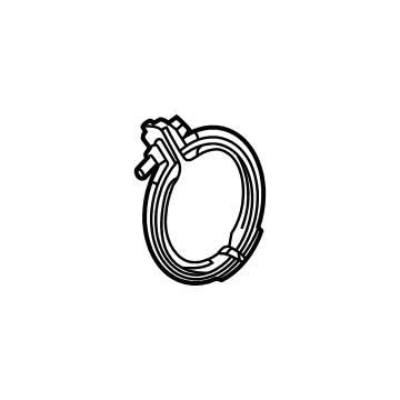 Chevy 11602406 Catalytic Converter Clamp