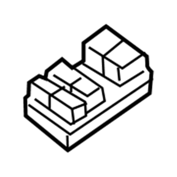 2017 Chevy Cruze Power Window Switch - 13408998