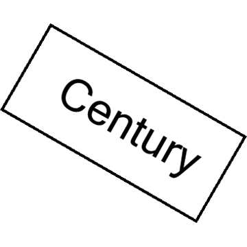 Buick Century Emblem - 10255134