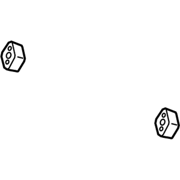 Hummer H3T Exhaust Hanger - 15120136