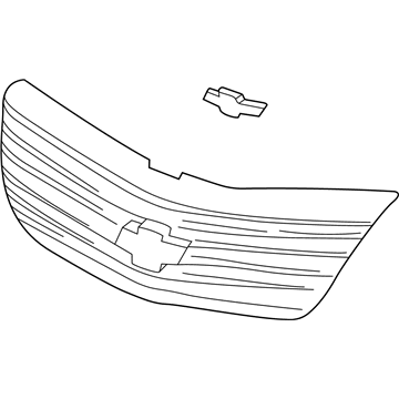 Chevy 10289769 Grille
