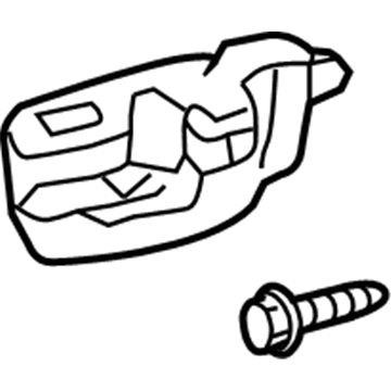 Pontiac Vibe Door Handle - 19184205