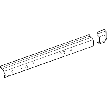 Cadillac 23168980 Inner Rocker