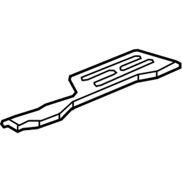 Cadillac 22898283 Lock Pillar Reinforcement Baffle