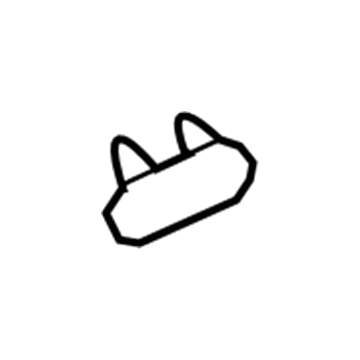 GM 22739691 Quarter Trim Panel Plug, Passenger Side GM 22739691 Quarter Trim Panel Plug, Passenger Side