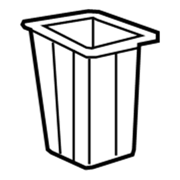 GM 20863925 Storage Compart, Rear Driver Side