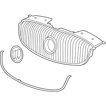 Buick 25822341 Grille