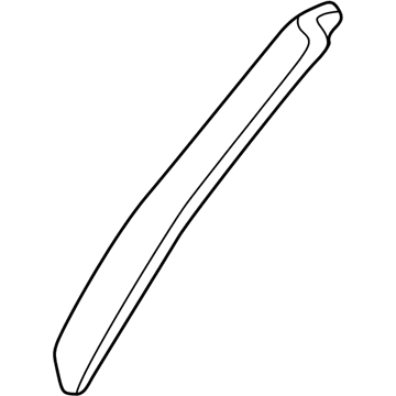 GM 15087748 Side Molding, Passenger Side GM 15087748 Side Molding, Passenger Side