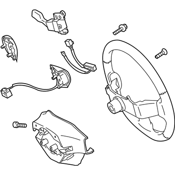 Pontiac Vibe Steering Wheel - 19184546