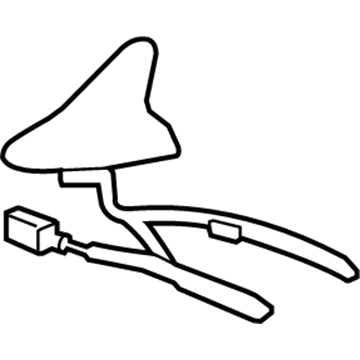 2012 Chevy Camaro Antenna Base - 92237379