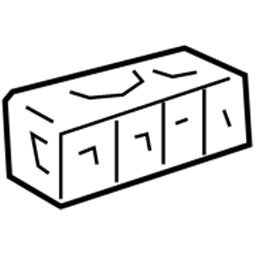 GMC Headlight Switch - 25845484