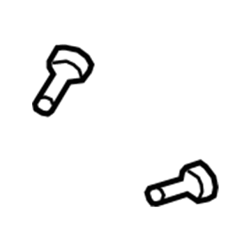 GM 19120282 Pivot Assembly Bumper, Top