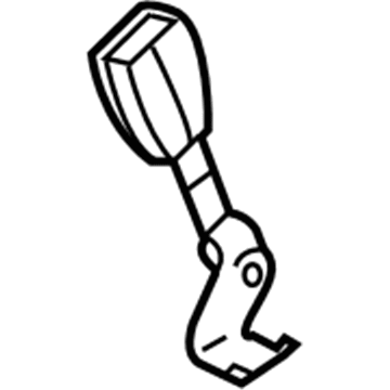 2007 Cadillac STS Seat Belt - 89023659