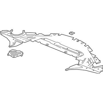 Chevy Underbody Splash Shield - 84591593