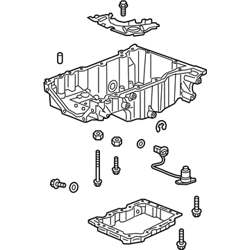 Cadillac CTS Oil Pan - 12676339