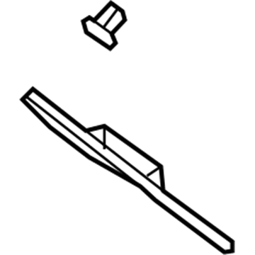 GM 96655326 Knee Bolster, Beige